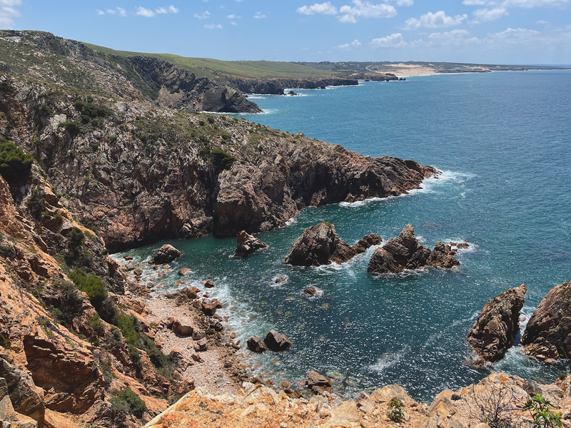 The way to Cabo da Roca.