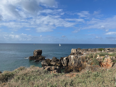 Cascais, cliffs.