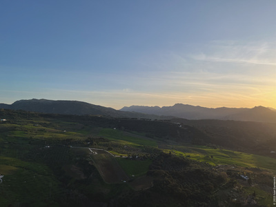 Sunset at Ronda.